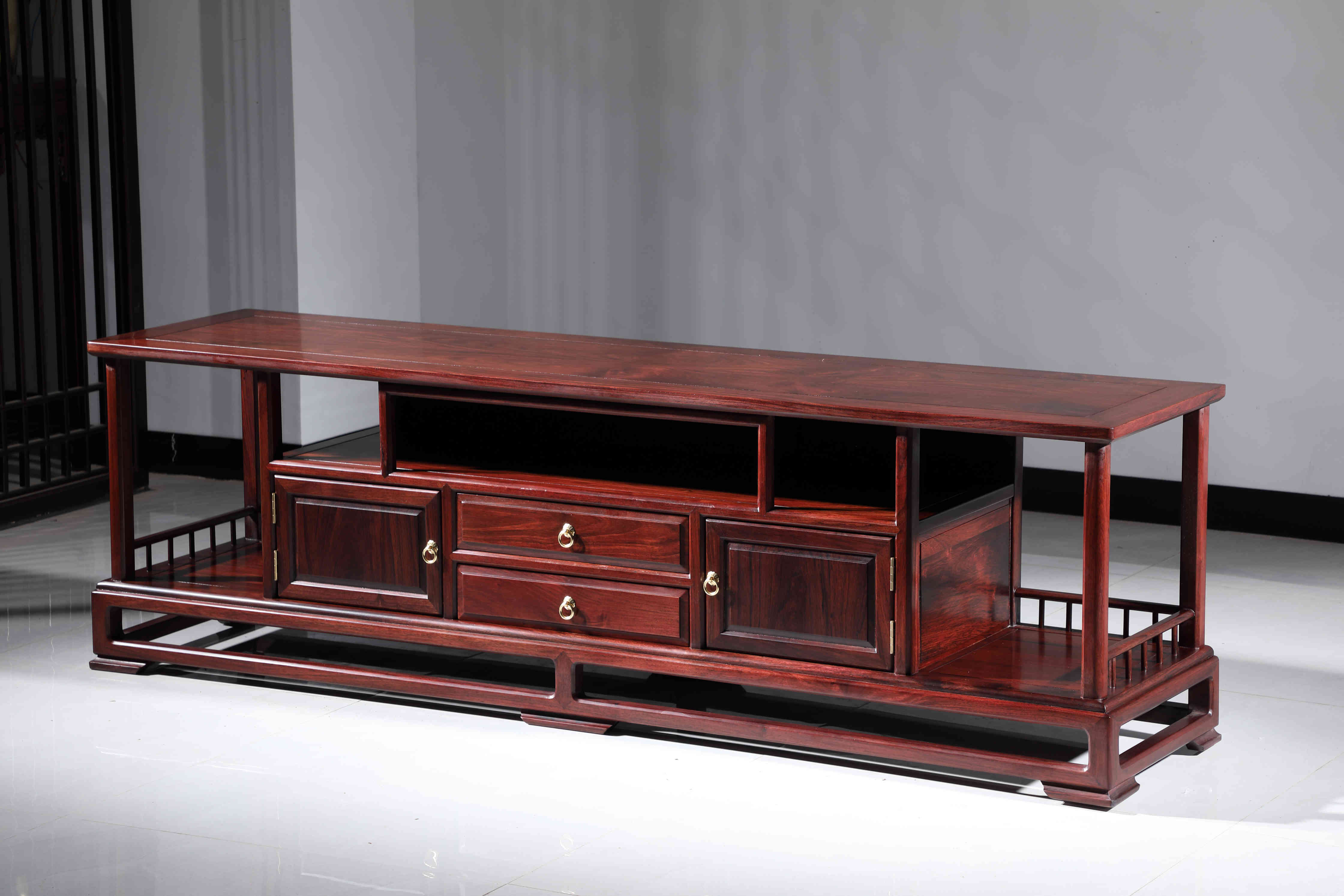 诗韵新中式电视柜